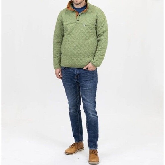 Rckmnky Quilted Pullover S  Retail $98 - Picture 4 of 6